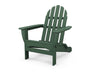 POLYWOOD Classic Folding Adirondack Chair in Green