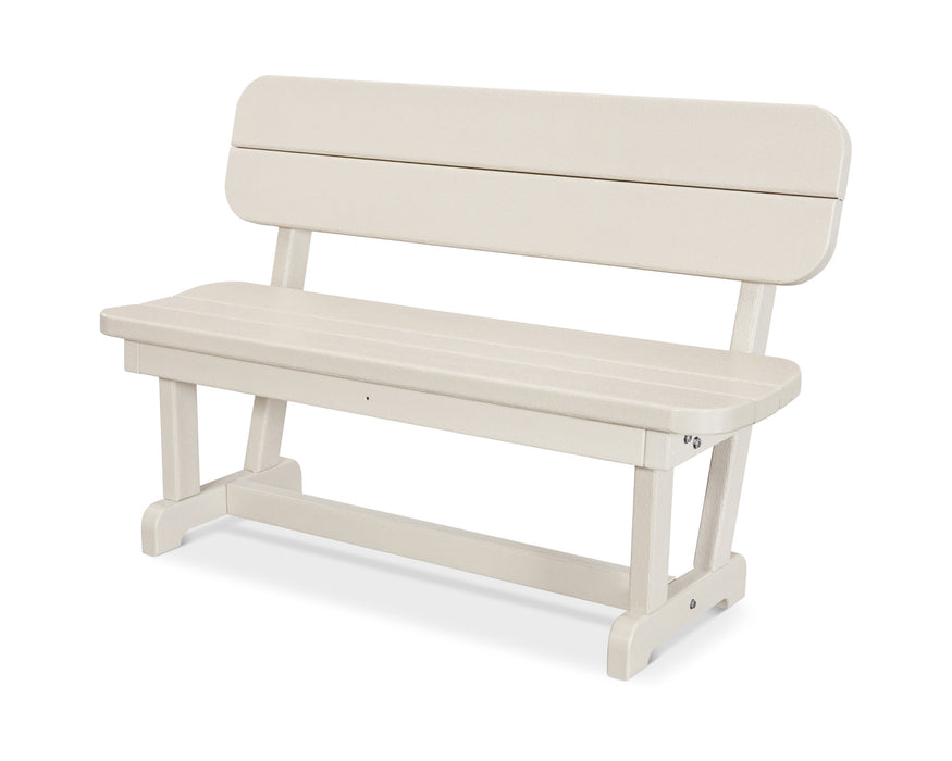 POLYWOOD Park 48" Bench in Sand