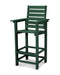 POLYWOOD Captain Bar Chair in Green