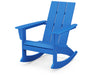 POLYWOOD® Modern Adirondack Rocking Chair in Pacific Blue
