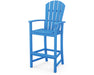 POLYWOOD Palm Coast Bar Chair in Pacific Blue