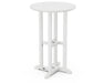 POLYWOOD Traditional 24" Round Counter Table in White