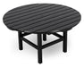 POLYWOOD Round 38" Conversation Table in Black