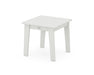 POLYWOOD Lakeside End Table in Vintage White
