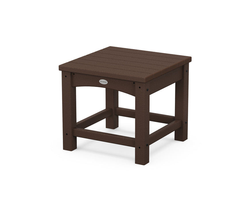 POLYWOOD Club 18" End Table in Mahogany