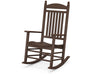 POLYWOOD Jefferson Rocking Chair in Mahogany