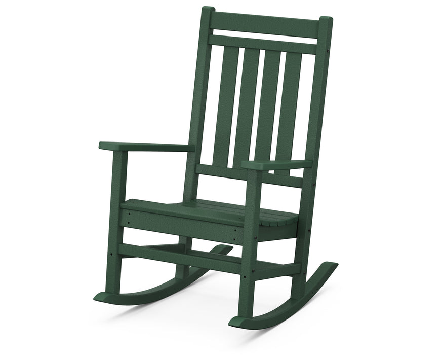 POLYWOOD Estate Rocking Chair in Green