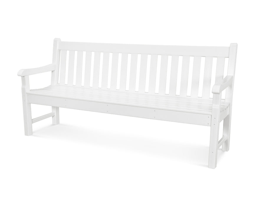 POLYWOOD Rockford 72" Bench in White