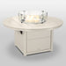 POLYWOOD Round 48" Fire Pit Table in Sand