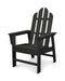POLYWOOD Long Island Dining Chair in Black