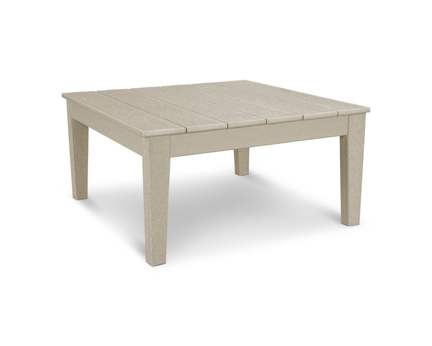 POLYWOOD Newport 36" Conversation Table in Sand