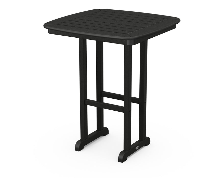 POLYWOOD Nautical 31" Counter Table in Black