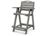 POLYWOOD Nautical Counter Chair in Slate Grey
