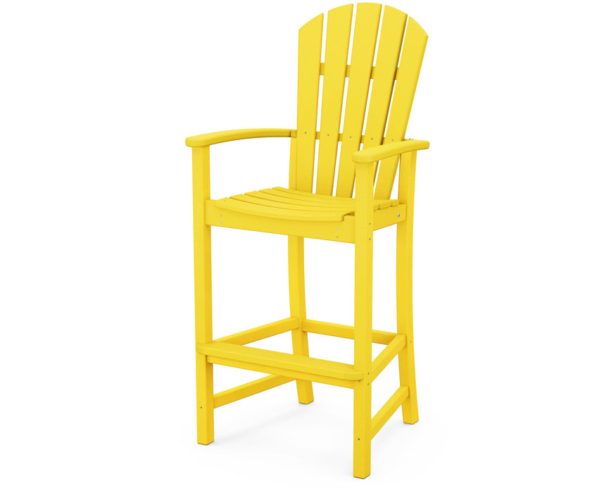 POLYWOOD Palm Coast Bar Chair in Lemon