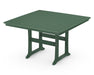 POLYWOOD Nautical Trestle 59" Counter Table in Green