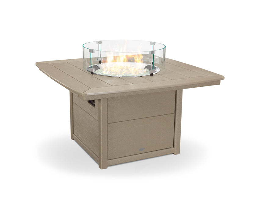 POLYWOOD Nautical 42" Fire Pit Table in Vintage Sahara
