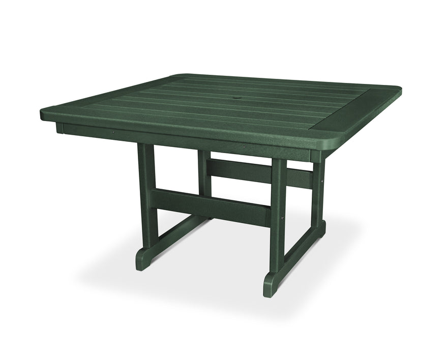 POLYWOOD Park 48" Square Table in Green
