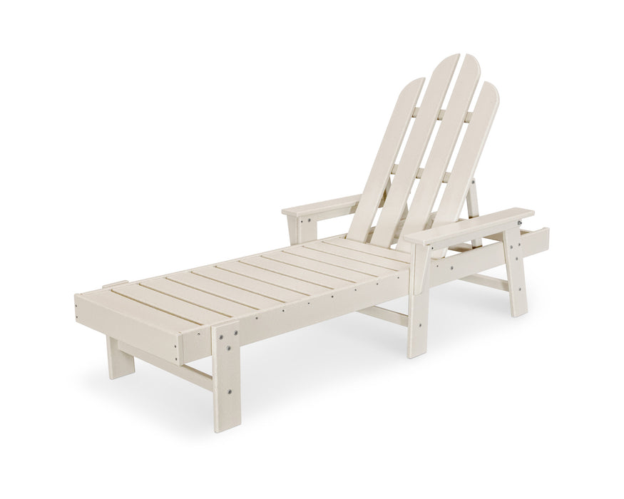 POLYWOOD Long Island Chaise in Sand