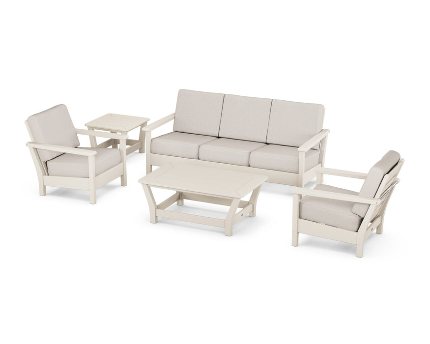 POLYWOOD Harbour 5-Piece Deep Seating Set in