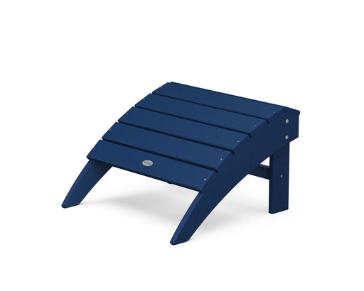 POLYWOOD Vineyard Adirondack Ottoman in Sunset Red