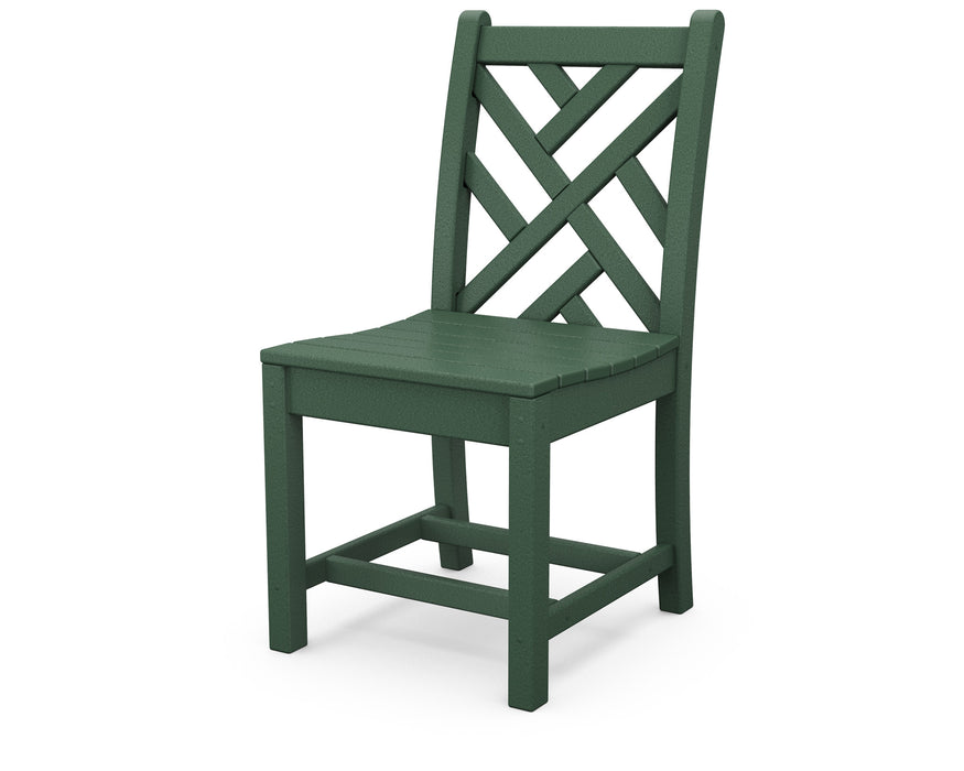 POLYWOOD Chippendale Dining Side Chair in Green