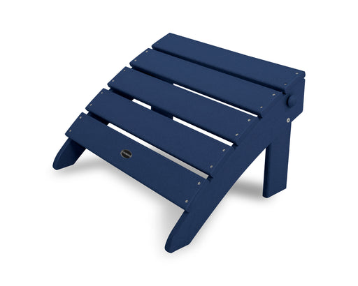POLYWOOD Classic Adirondack Ottoman in Navy