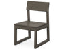 POLYWOOD EDGE Dining Side Chair in Vintage Coffee