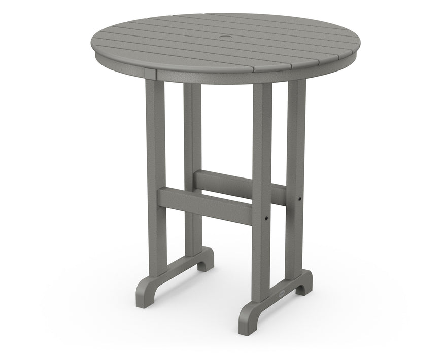 POLYWOOD Round 36" Counter Table in Slate Grey