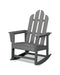 POLYWOOD Long Island Rocking Chair in Slate Grey
