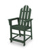 POLYWOOD Long Island Counter Chair in Green