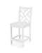 POLYWOOD Chippendale Counter Side Chair in White