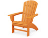 POLYWOOD® Nautical Curveback Adirondack Chair in Tangerine