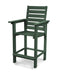 POLYWOOD Captain Counter Chair in Green