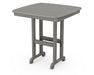 POLYWOOD Nautical 37" Counter Table in Slate Grey