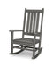 POLYWOOD Vineyard Porch Rocking Chair in Slate Grey