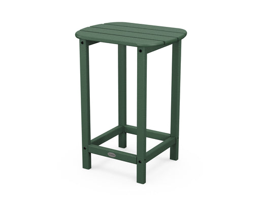 POLYWOOD South Beach 26" Counter Side Table in Green