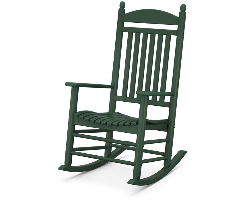 POLYWOOD Jefferson Rocking Chair in Green
