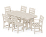 POLYWOOD Lakeside 7-Piece Dining Set in Sand