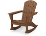 POLYWOOD® Nautical Adirondack Rocking Chair in Vintage Sahara