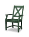 POLYWOOD Braxton Dining Arm Chair in Green