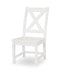 POLYWOOD Braxton Dining Side Chair in Vintage White