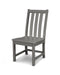 POLYWOOD Vineyard Dining Side Chair in Slate Grey