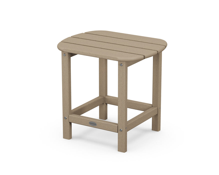 POLYWOOD South Beach 18" Side Table in Pacific Blue