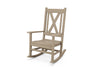 POLYWOOD Braxton Porch Rocking Chair in Vintage Sahara