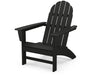 POLYWOOD Vineyard Adirondack Chair in Black