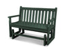 POLYWOOD Traditional Garden 48" Glider in Green