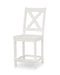 POLYWOOD Braxton Counter Side Chair in Vintage White