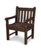 POLYWOOD Rockford Garden Arm Chair in Mahogany