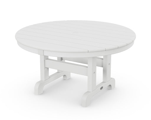 POLYWOOD Round 36" Conversation Table in White