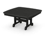 POLYWOOD Nautical 37" Conversation Table in Black
